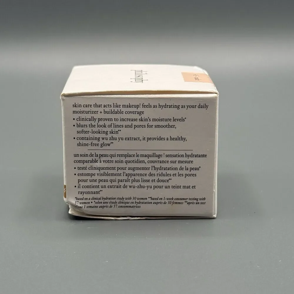 Philosophy Renewed Hope In A Jar Skin Tint 4.5 Nude 1 oz New Box